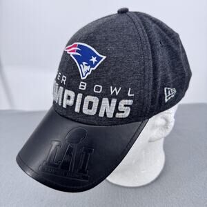 New England Patriots Mens Super Bowl LI Champ New Era Locker Room 940 Adjust Cap